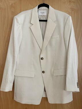 Frame Off-White Tailored Blazer